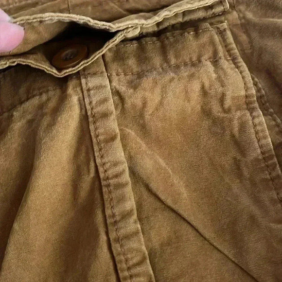 [36]The Cabostyle Relax Cotton  Yellow Brown Cargo Short- Made in Mexico - Picture 9 of 9